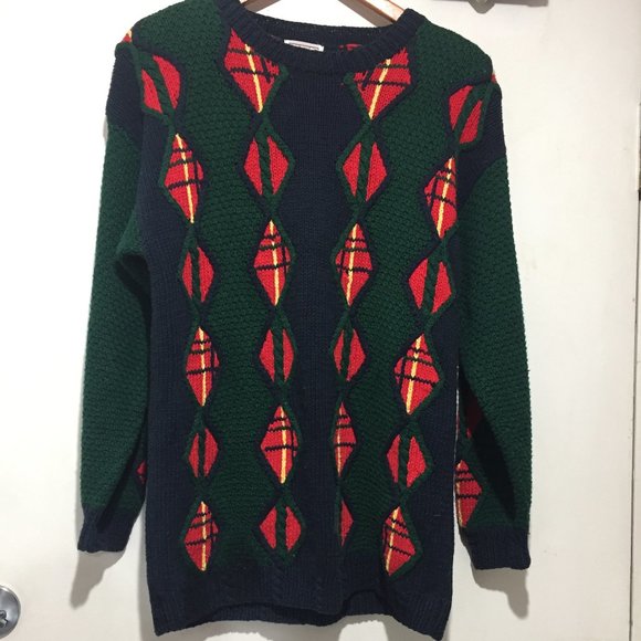 VINTAGE PBJ SPORT TALL KNITTED SWEATERS SIZE L - Picture 1 of 7